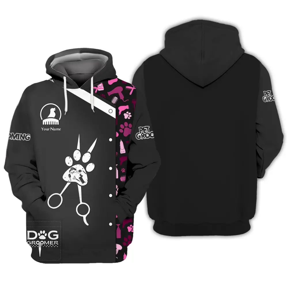 Women Shirt Groomer Life Pet Grooming Sportwear Hoodie / S T-Shirt