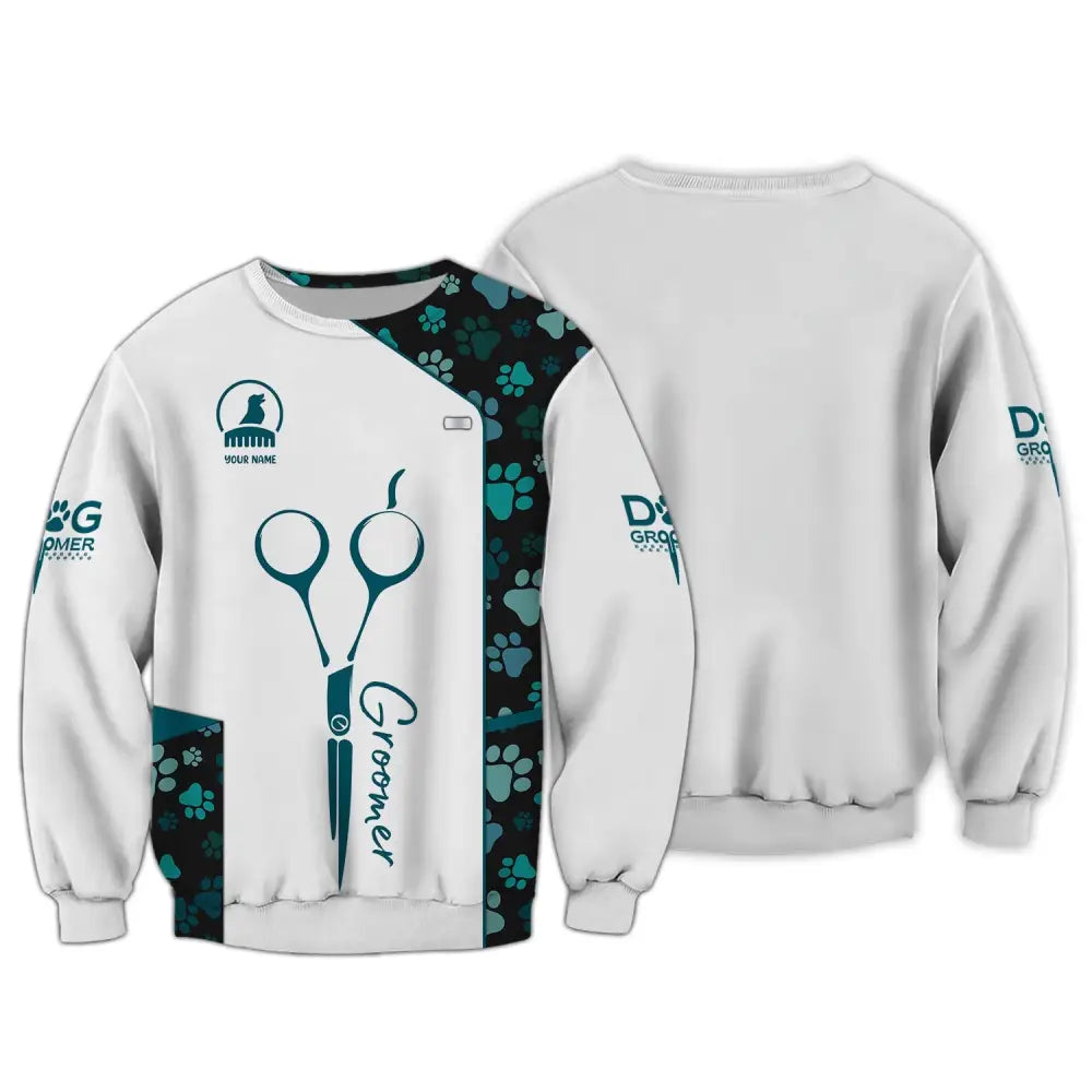 Women Shirt Groomer Life Pet Grooming Sportwear Long Sleeve / S T-Shirt