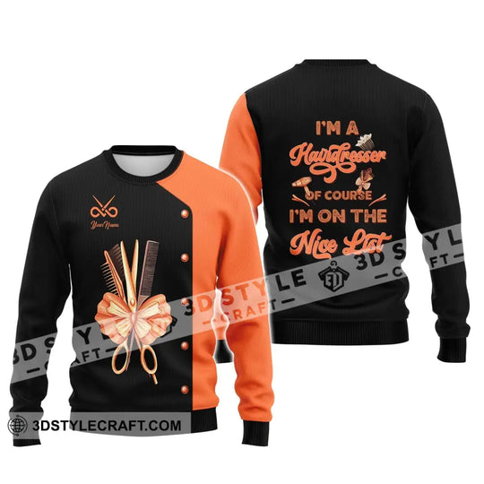 Women Shirt, Hair Stylist Shirt, Hairdresser Hoodie, Hairdresser Sportwear style option 4