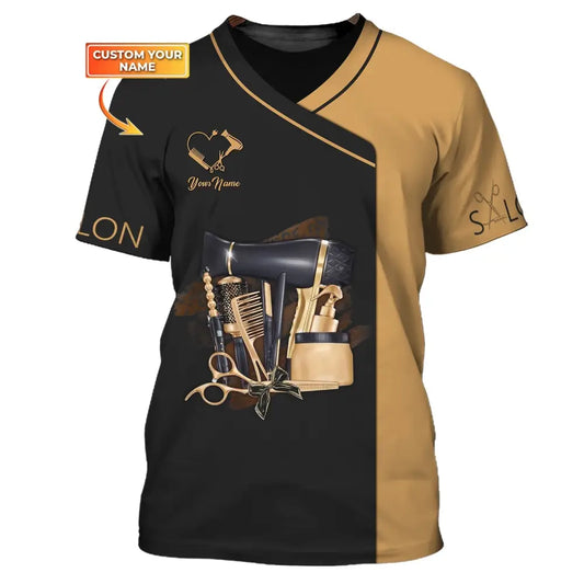 Women Shirt Hair Stylist Hairdresser Hoodie Sportwear T-Shirt / S