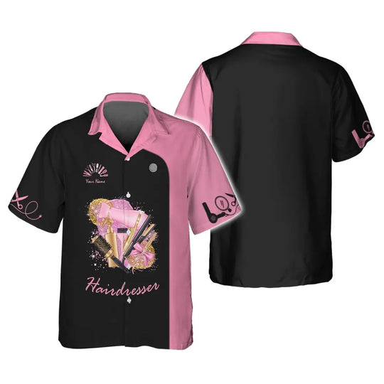 Women Shirt, Hair Stylist Shirt, Hairdresser Sportwear style option 3