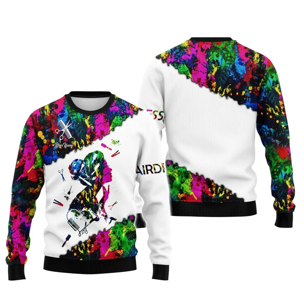 Women Shirt Hair Stylist Hairdresser Sportwear T-Shirt