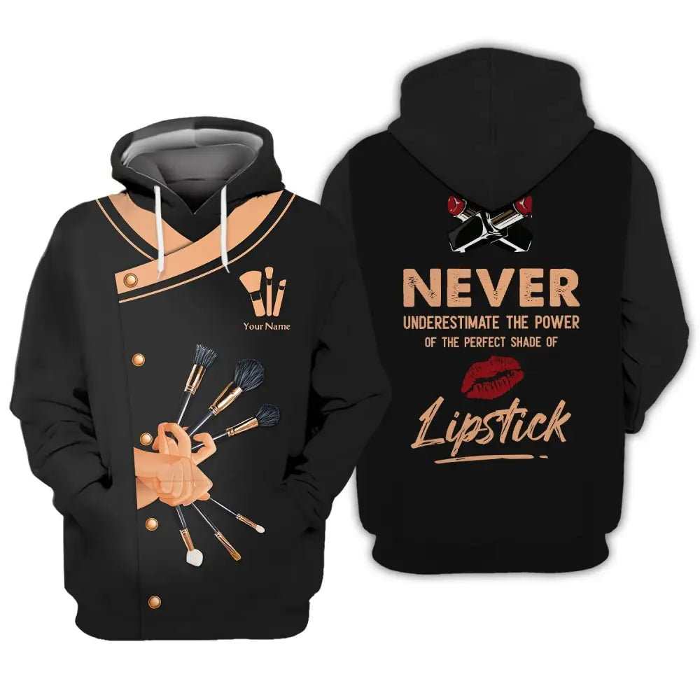 Women Shirt Makeup Artist Hoodie Sportwear / S T-Shirt