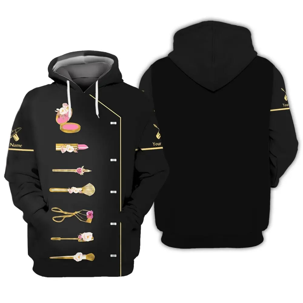 Women Shirt Makeup Artist Hoodie Sportwear / S T-Shirt