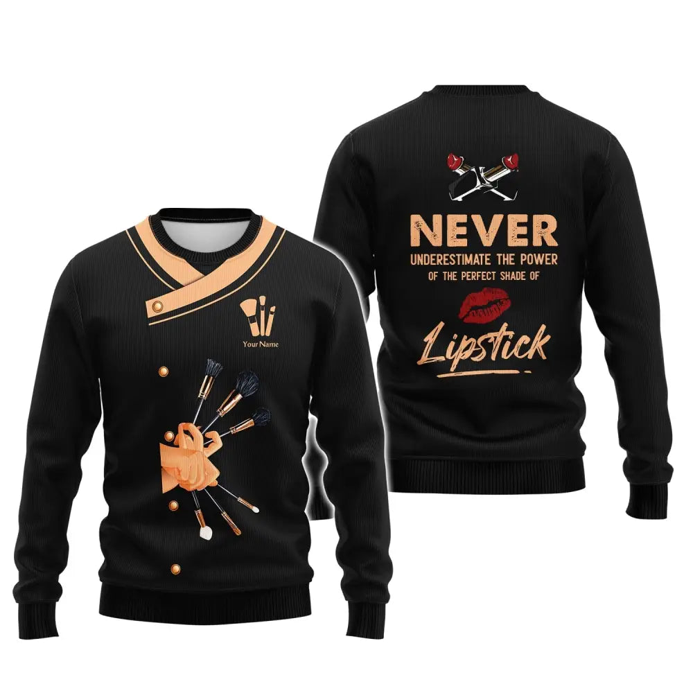 Women Shirt Makeup Artist Hoodie Sportwear T-Shirt