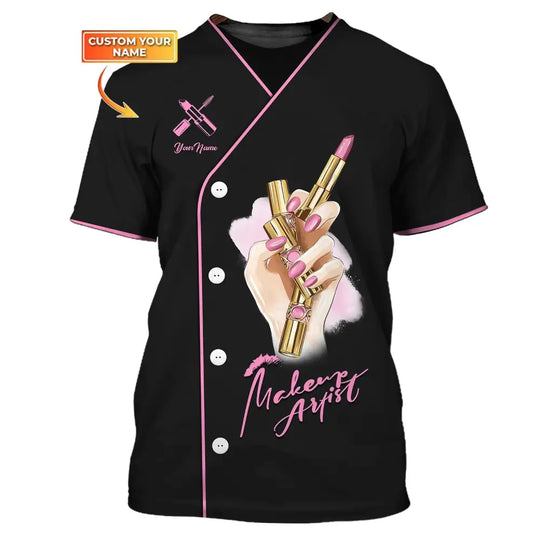 Women Shirt, Makeup Artist Shirt, Makeup Artist Hoodie, Makeup Artist Sportwear style option 1